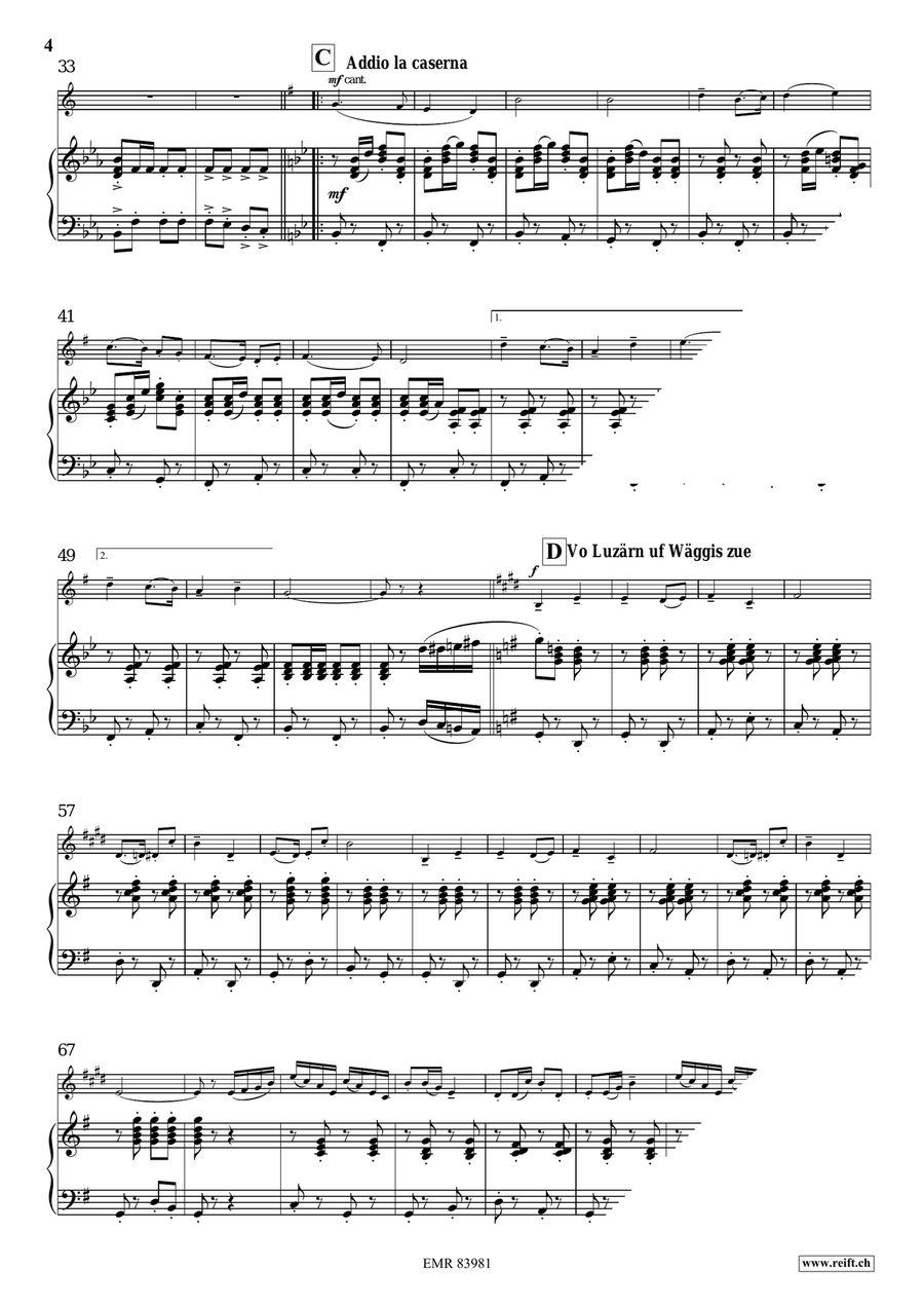 Marching Switzerland Marching Switzerland Cornet scores gallery preview page 6