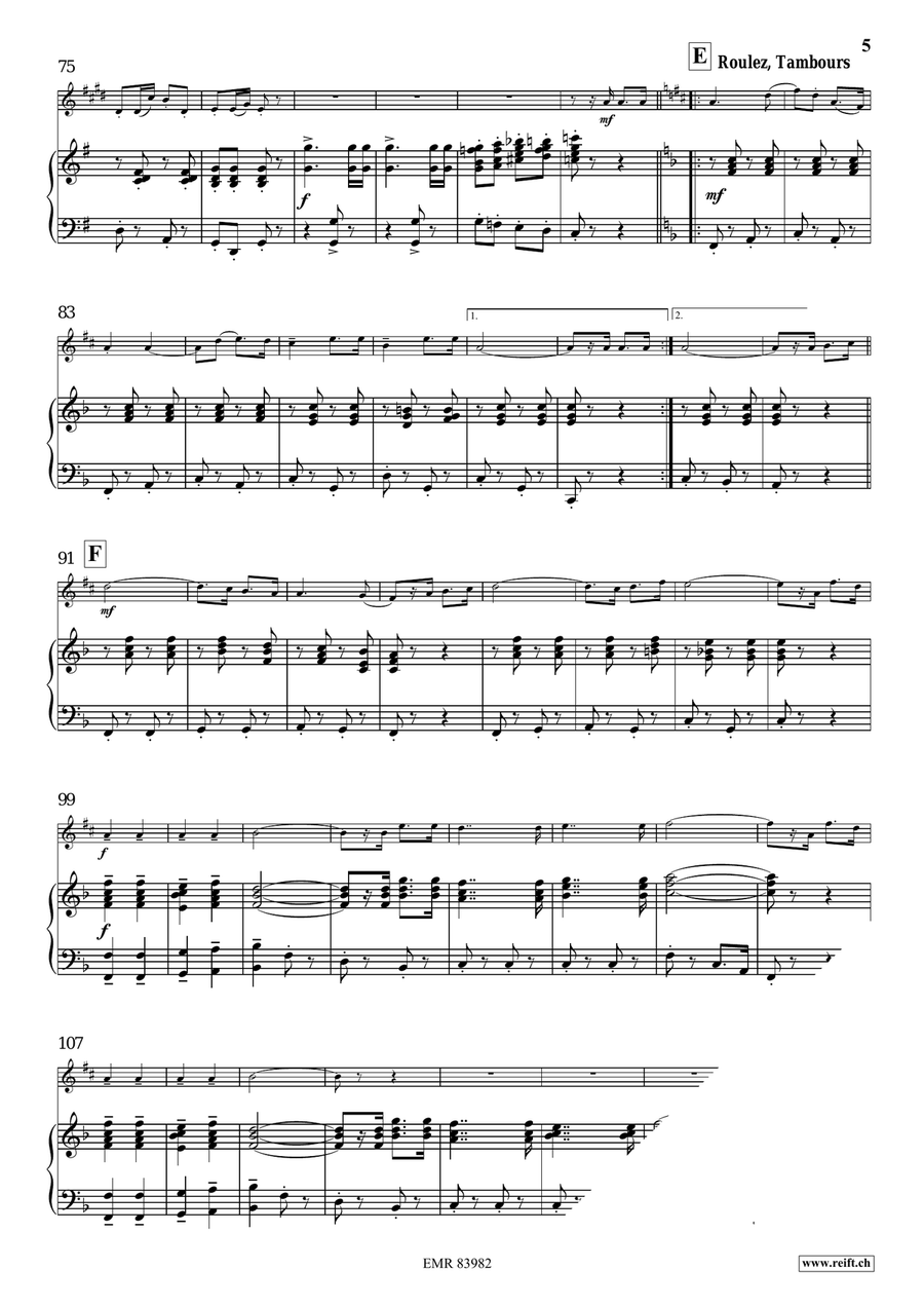 Marching Switzerland Marching Switzerland Voice Solo scores gallery preview page 7