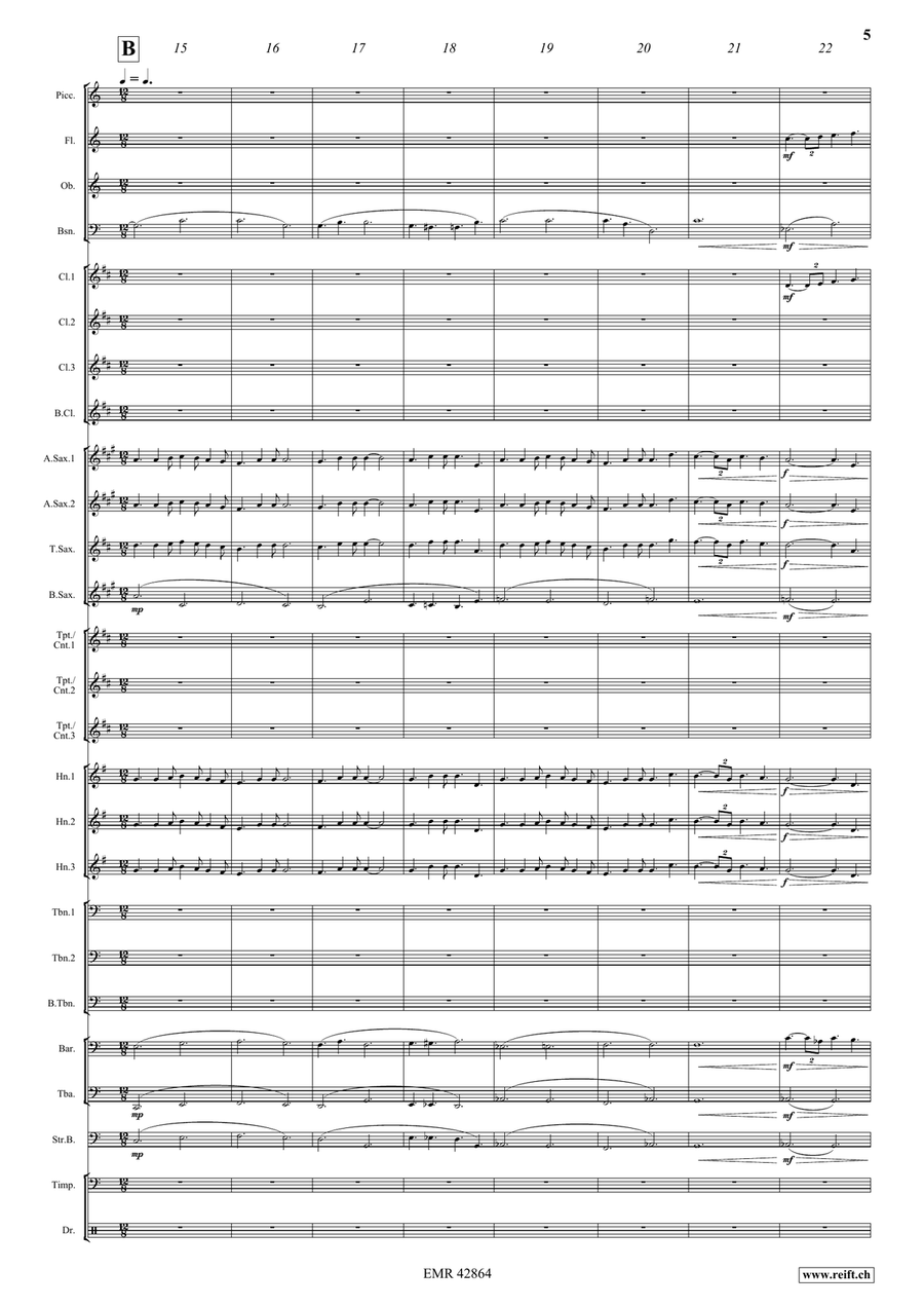 Launch Out! Launch Out! Concert Band scores gallery preview page 6