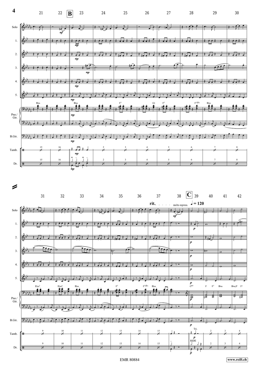 Dark Eyes Dark Eyes Bassoon scores gallery preview page 4