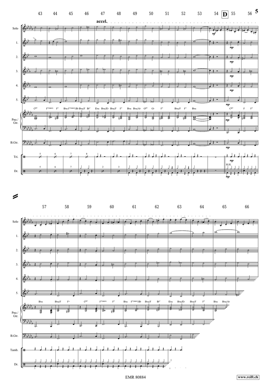 Dark Eyes Dark Eyes Bassoon scores gallery preview page 5