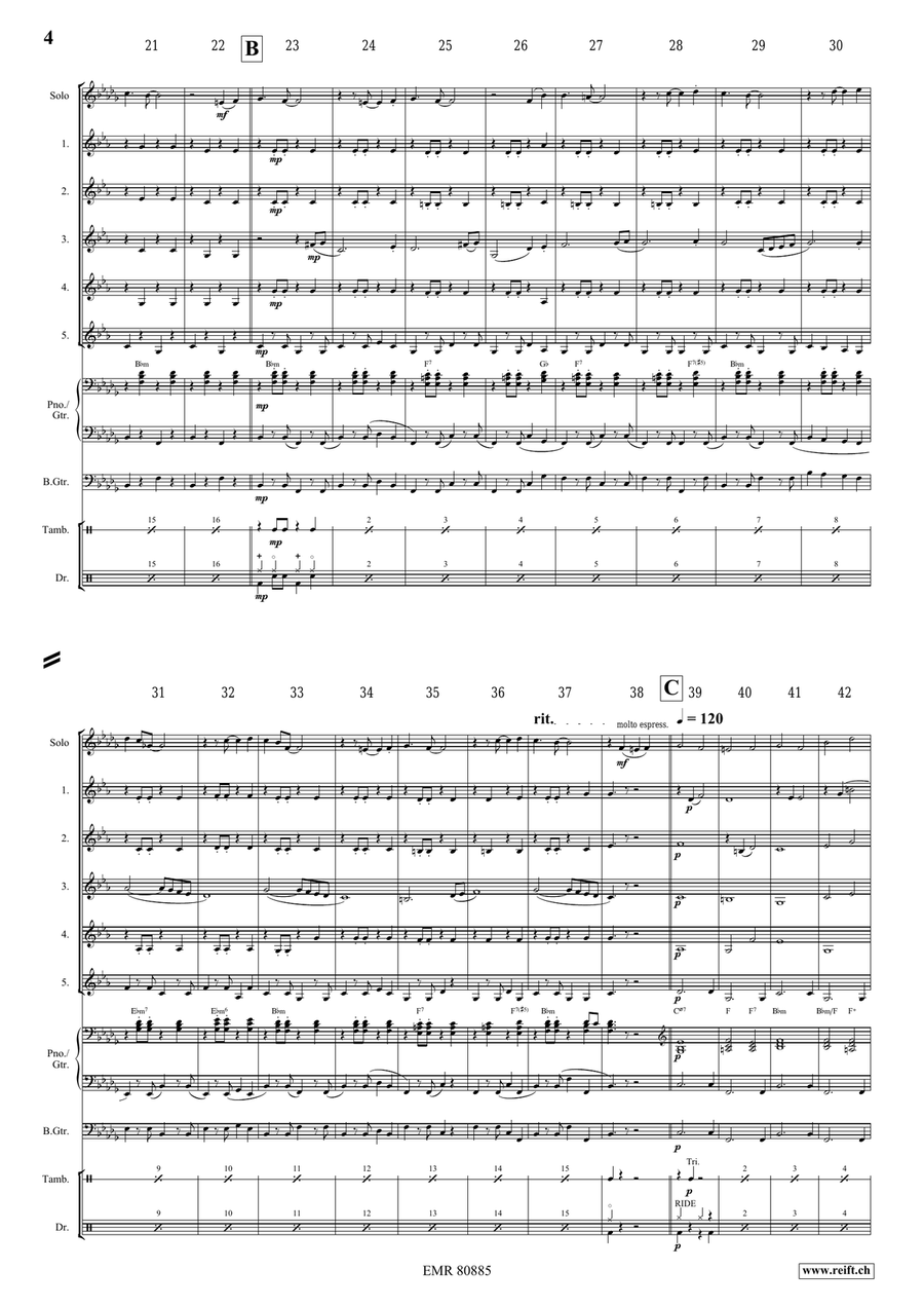 Dark Eyes Dark Eyes Bassoon scores gallery preview page 4