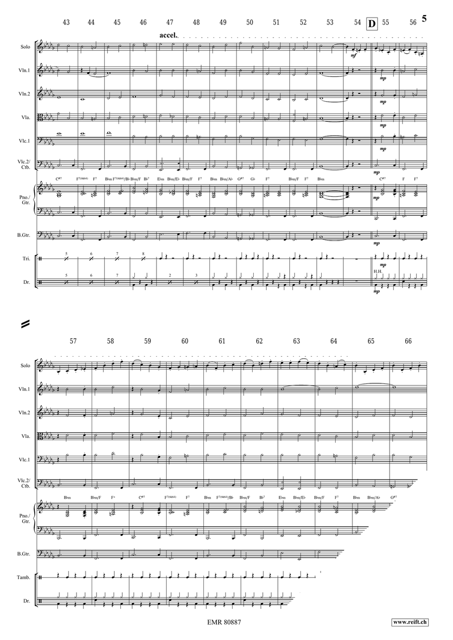 Dark Eyes Dark Eyes Bassoon scores gallery preview page 5