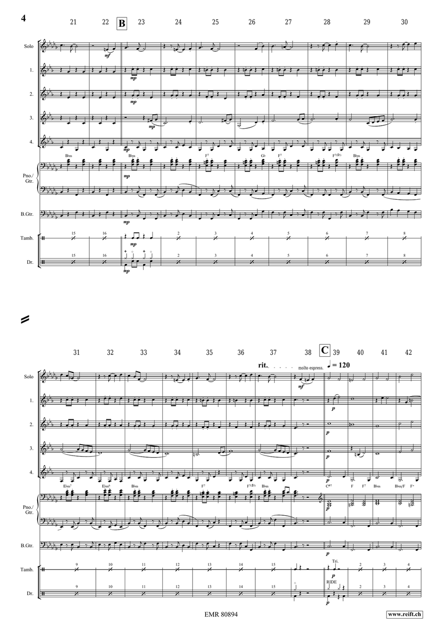 Dark Eyes Dark Eyes Bassoon scores gallery preview page 4