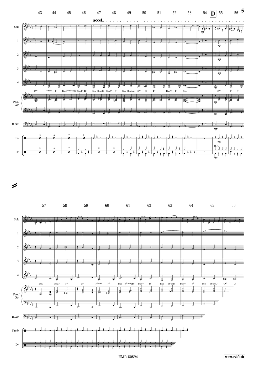 Dark Eyes Dark Eyes Bassoon scores gallery preview page 5