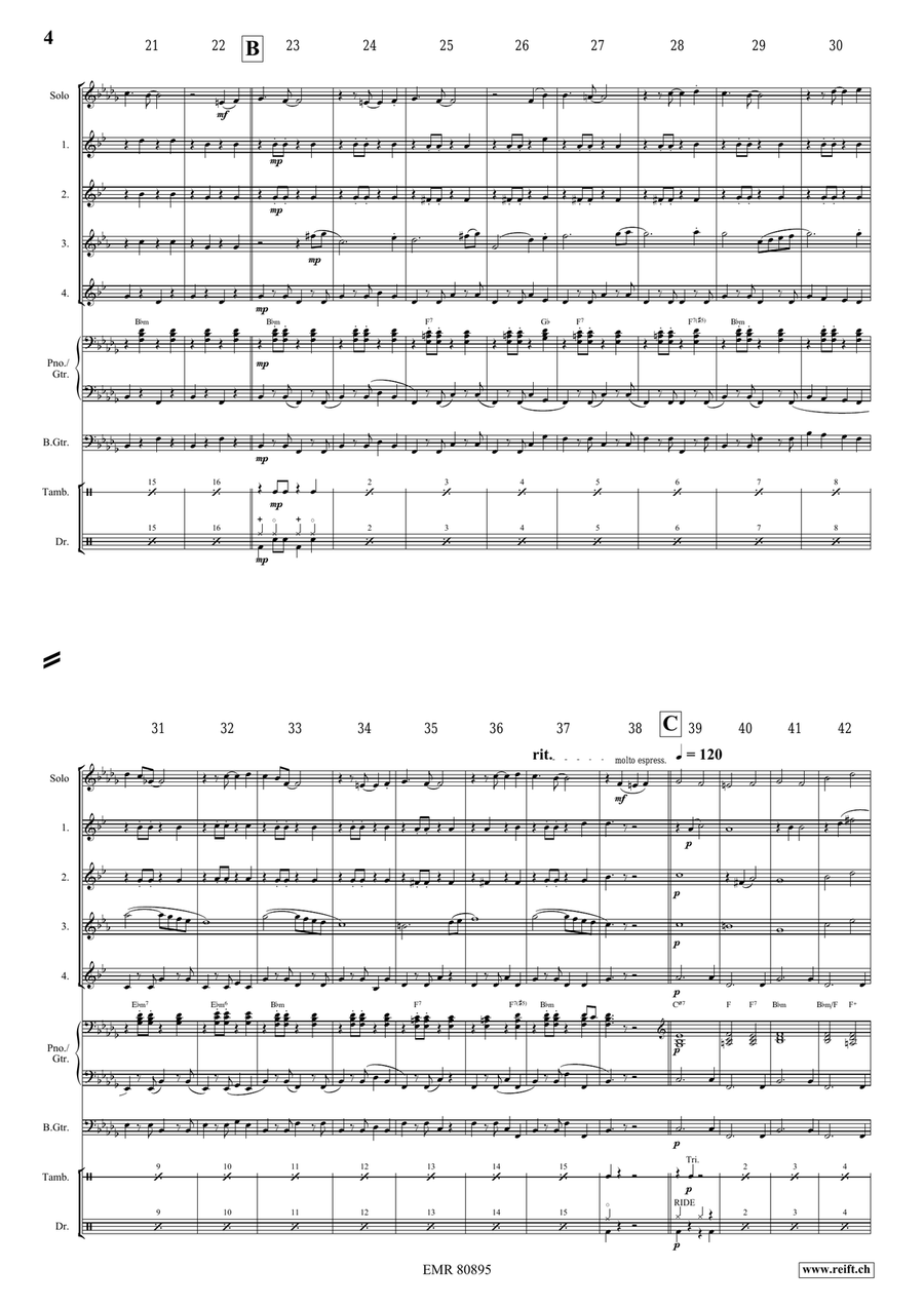 Dark Eyes Dark Eyes Bassoon scores gallery preview page 4