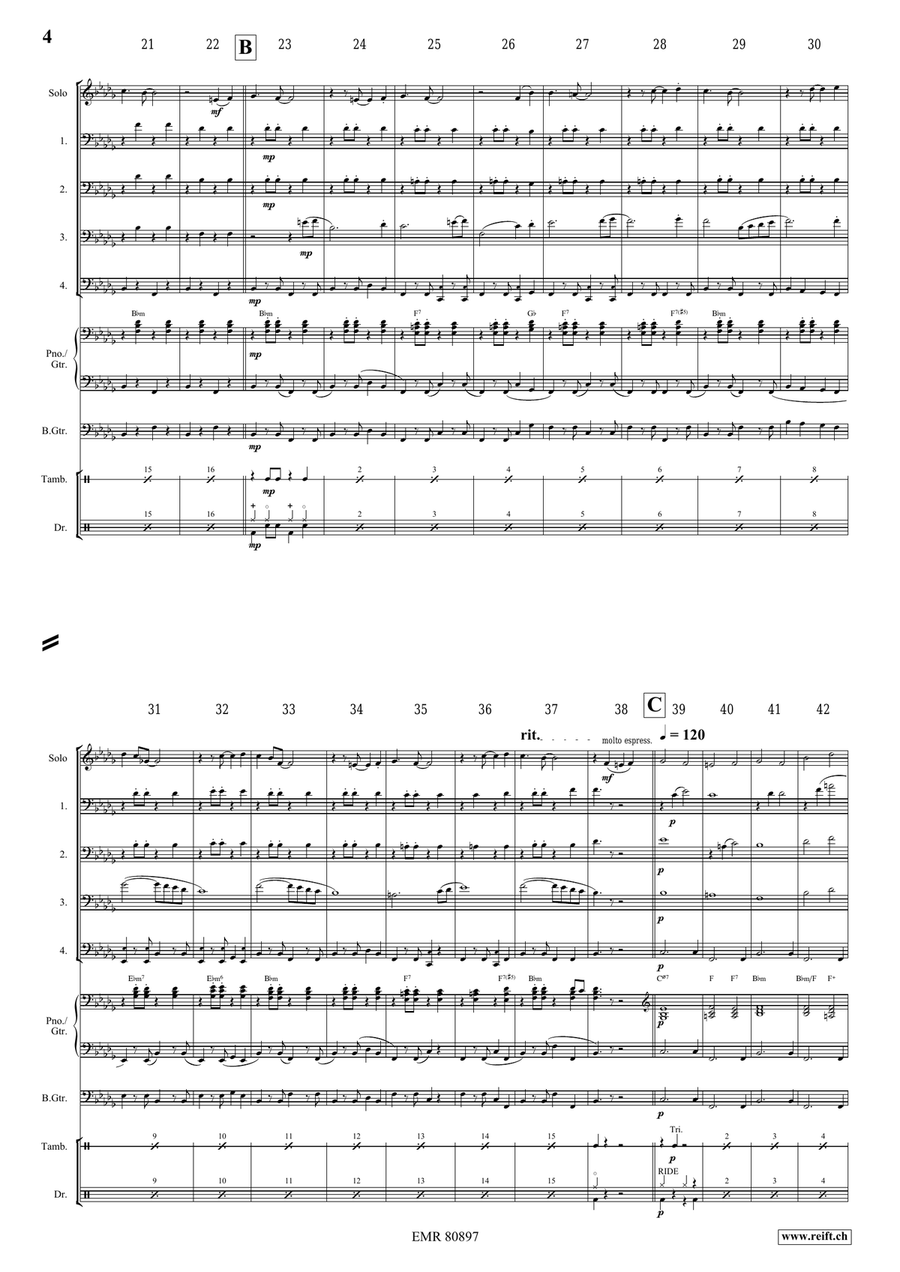 Dark Eyes Dark Eyes Bassoon scores gallery preview page 4