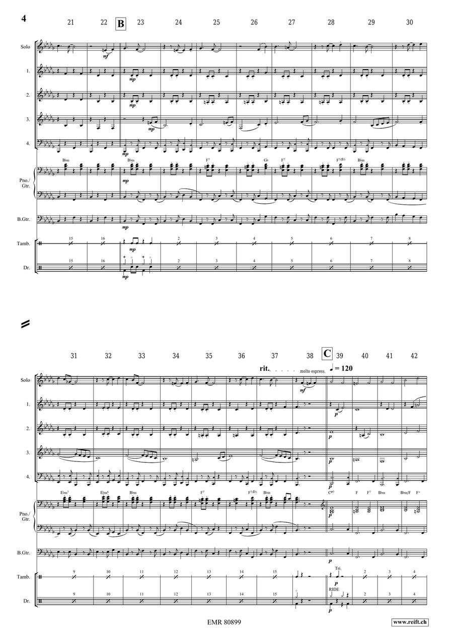 Dark Eyes Dark Eyes Bassoon scores gallery preview page 4