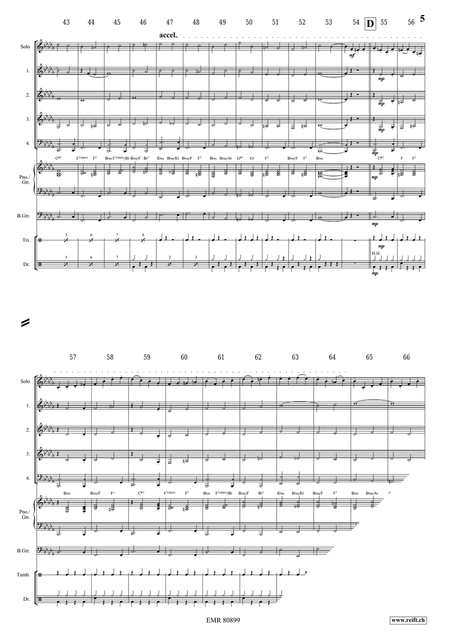 Dark Eyes Dark Eyes Bassoon scores gallery preview page 5