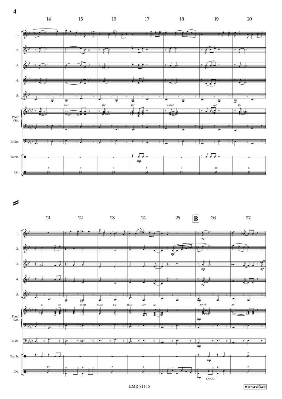 Plush Bunny Plush Bunny Clarinet Quintet scores gallery preview page 5