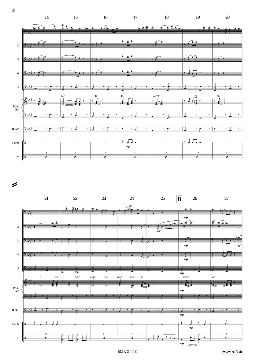 Plush Bunny Plush Bunny Trombone scores gallery preview page 5
