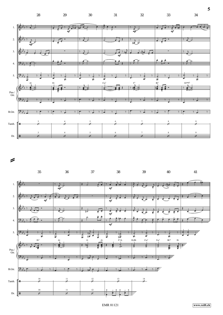 Plush Bunny Plush Bunny Woodwind Quintet scores gallery preview page 6