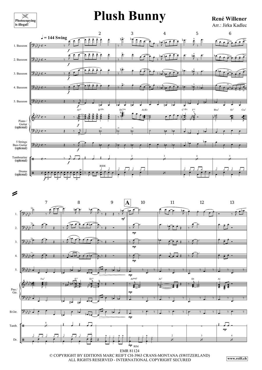 Plush Bunny Plush Bunny Bassoon scores gallery preview page 4
