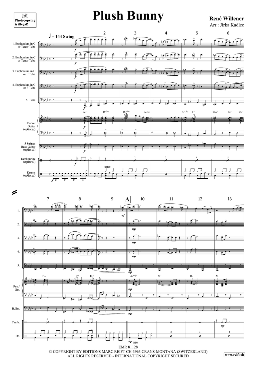 Plush Bunny Plush Bunny Tuba scores gallery preview page 4