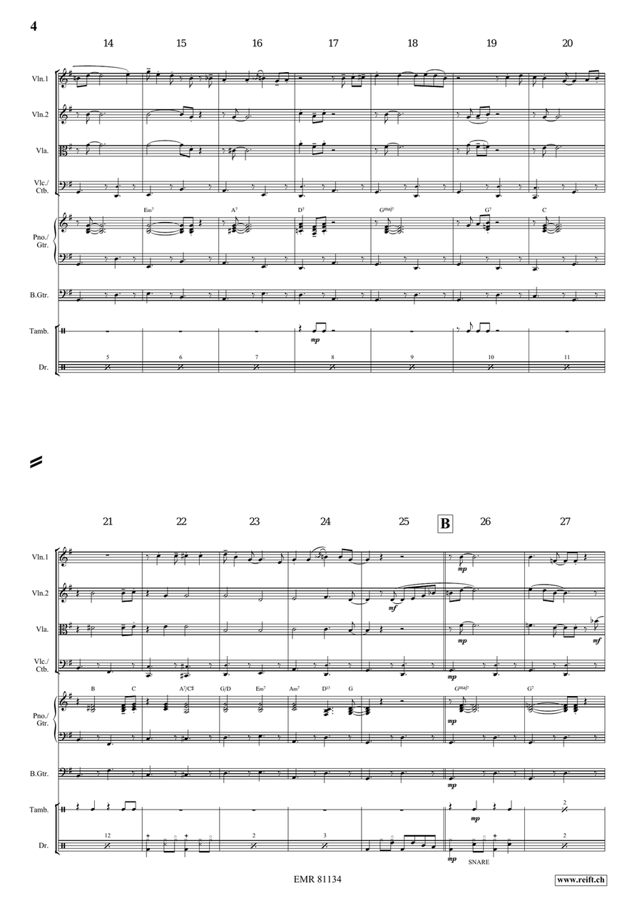 Plush Bunny Plush Bunny String Quartet scores gallery preview page 5