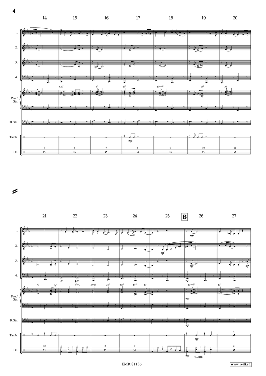 Plush Bunny Plush Bunny Woodwind Quartet scores gallery preview page 5