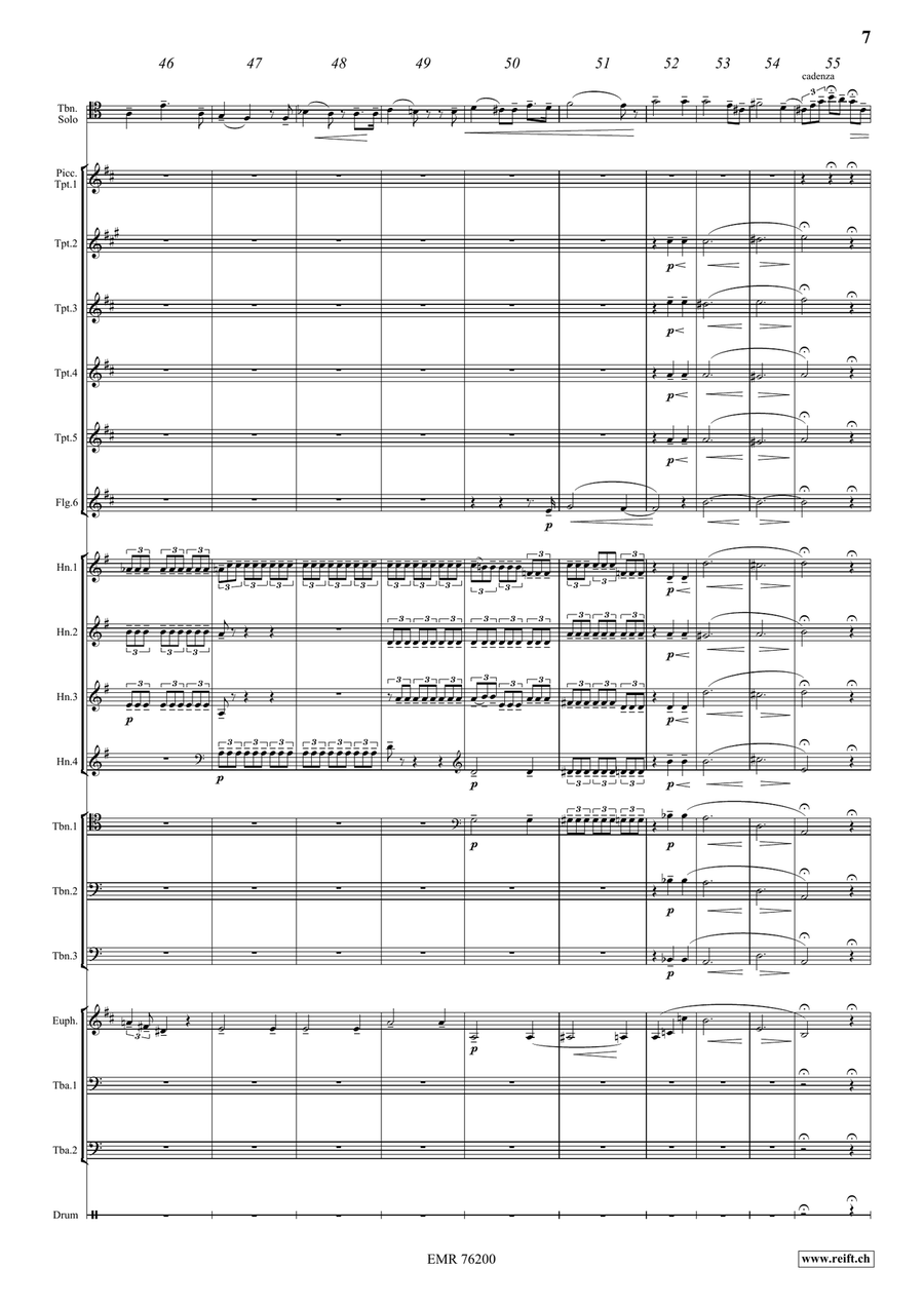 Oraison Funèbre Oraison Funèbre Percussion scores gallery preview page 7