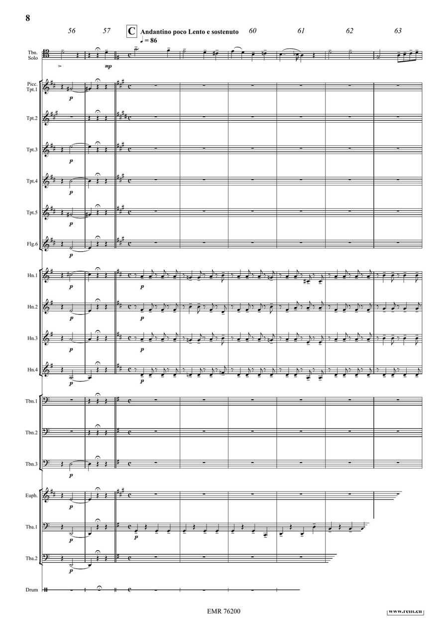 Oraison Funèbre Oraison Funèbre Percussion scores gallery preview page 8