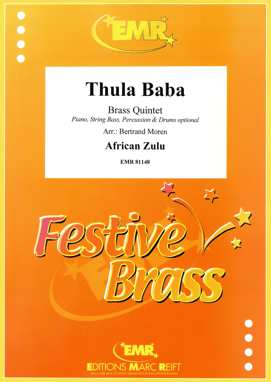 Thula Baba Thula Baba Brass Quintet scores gallery preview page 1