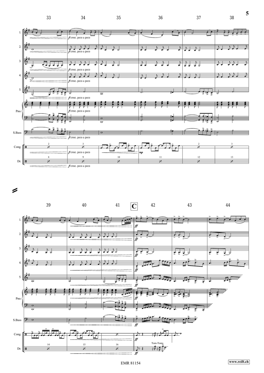 Thula Baba Thula Baba Horn scores gallery preview page 5