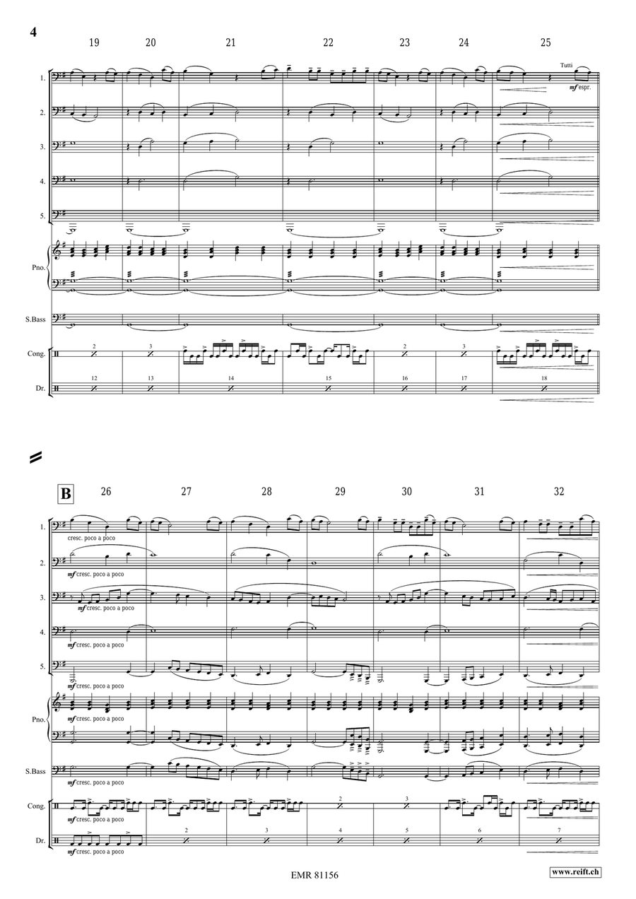 Thula Baba Thula Baba Tuba scores gallery preview page 4
