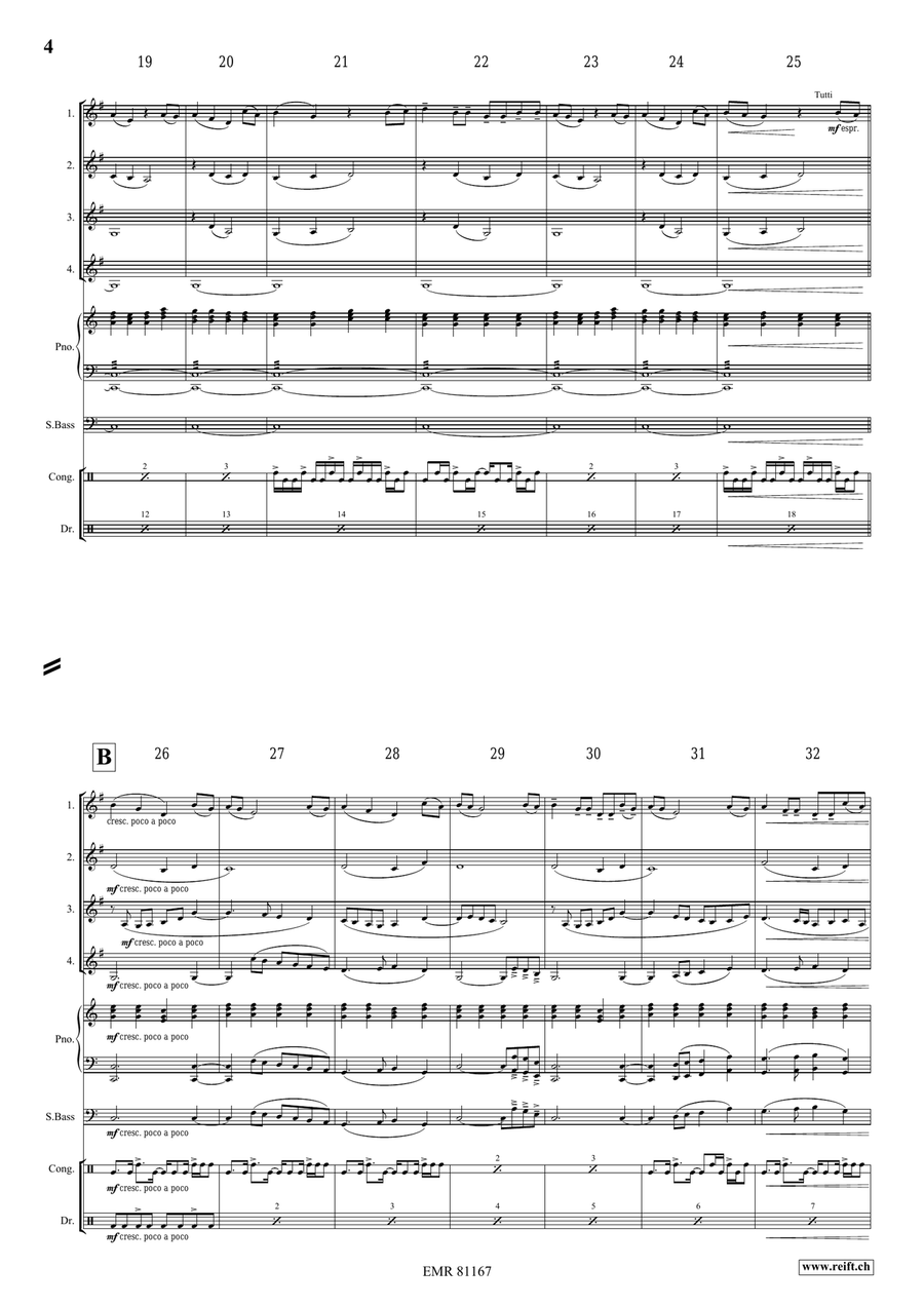 Thula Baba Thula Baba Horn scores gallery preview page 4