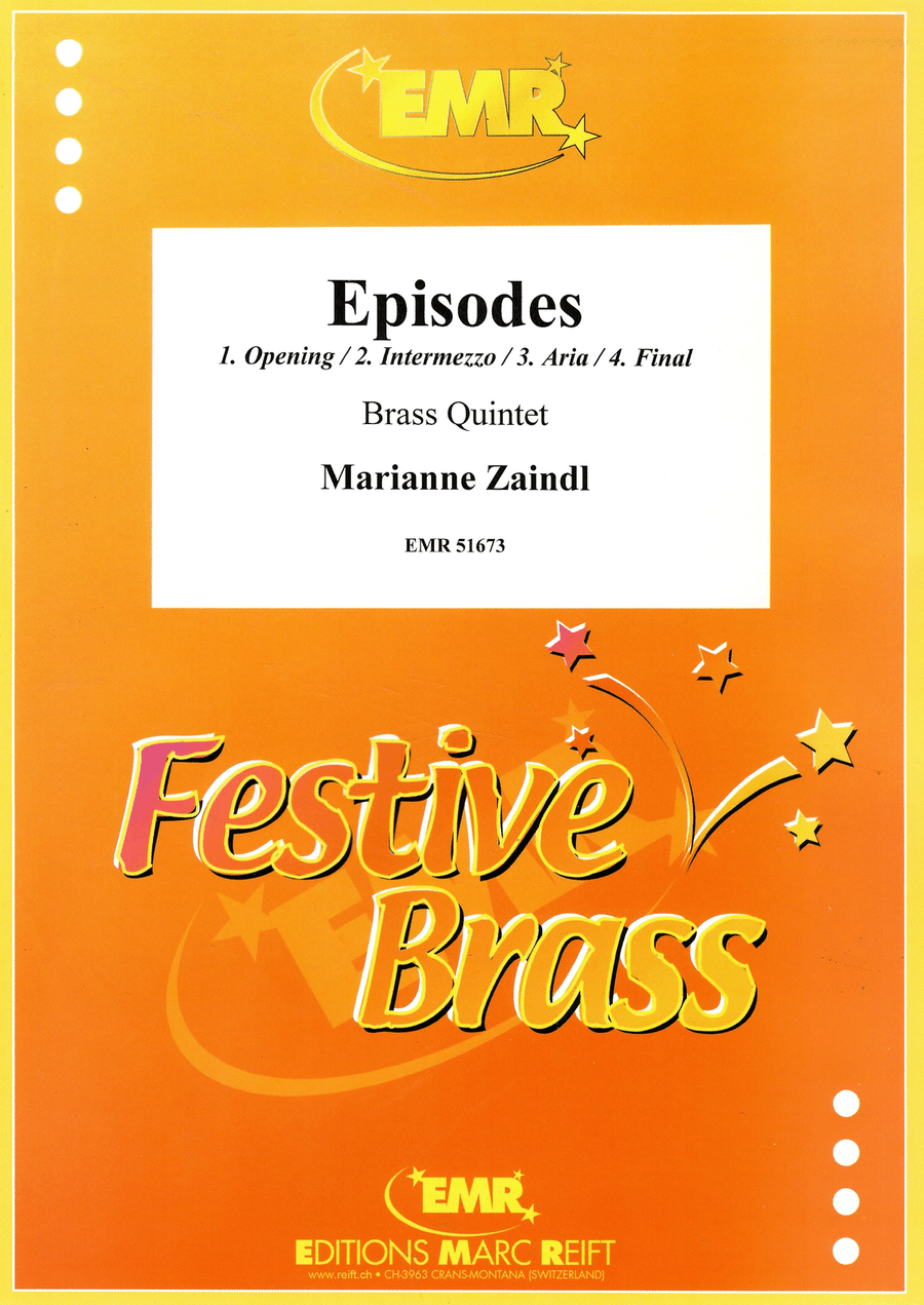 Episodes Episodes Brass Quintet scores gallery preview page 1