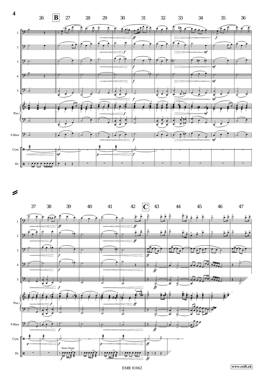 To God Be The Glory To God Be The Glory Trombone scores gallery preview page 4