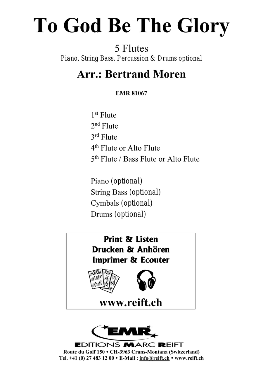 To God Be The Glory To God Be The Glory Flute scores gallery preview page 2