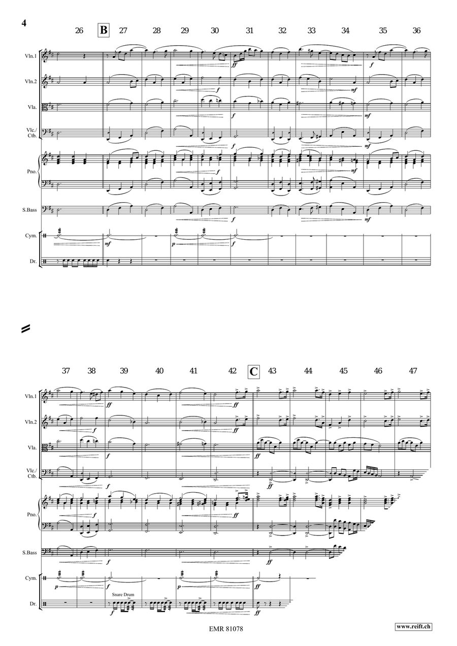 To God Be The Glory To God Be The Glory String Quartet scores gallery preview page 4