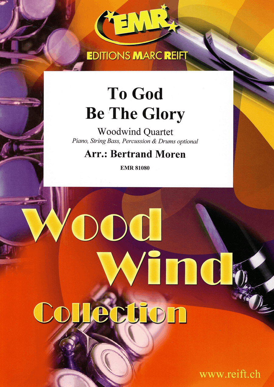 To God Be The Glory Woodwind Quartet scores gallery preview page 1