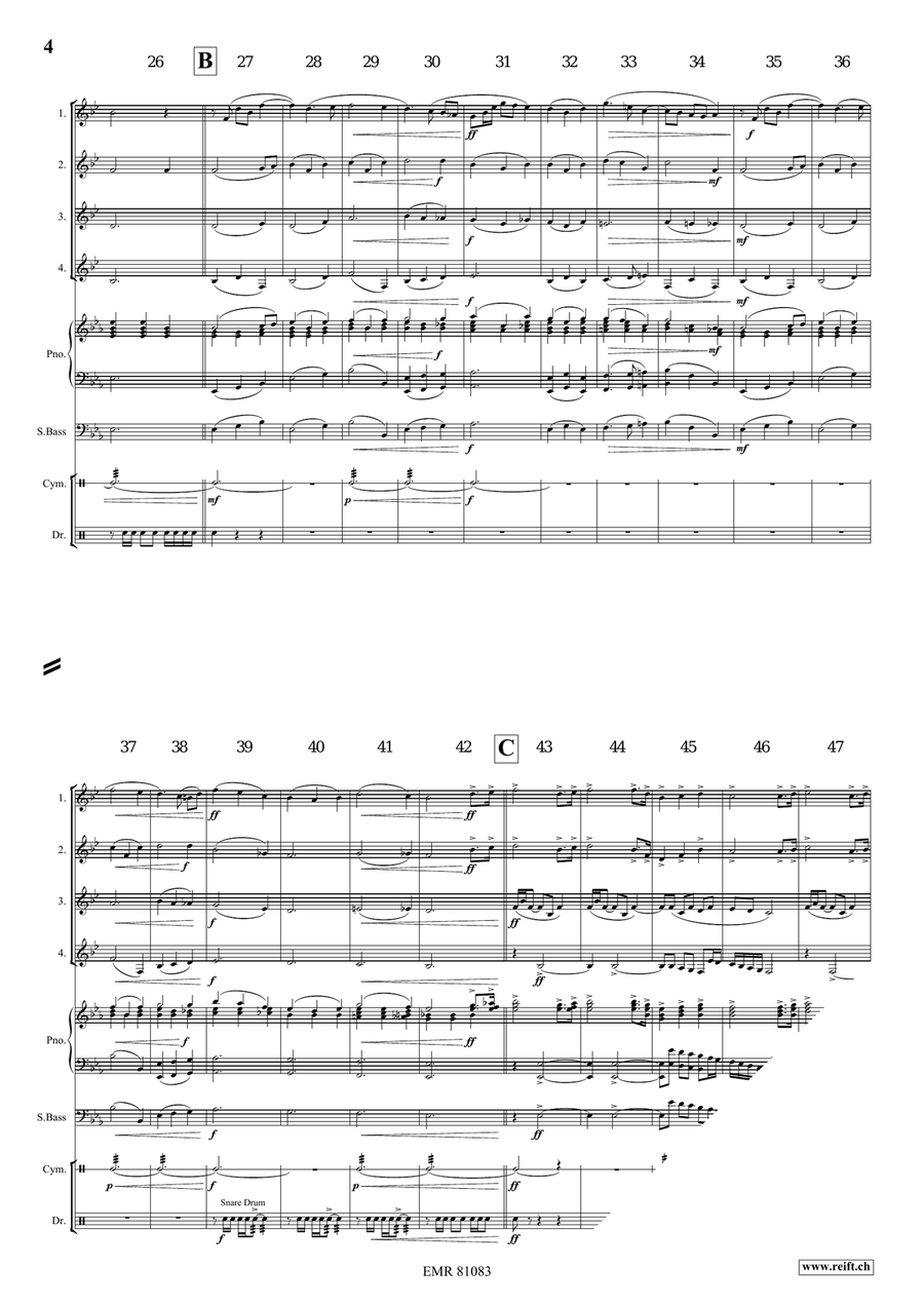 To God Be The Glory To God Be The Glory Horn scores gallery preview page 4
