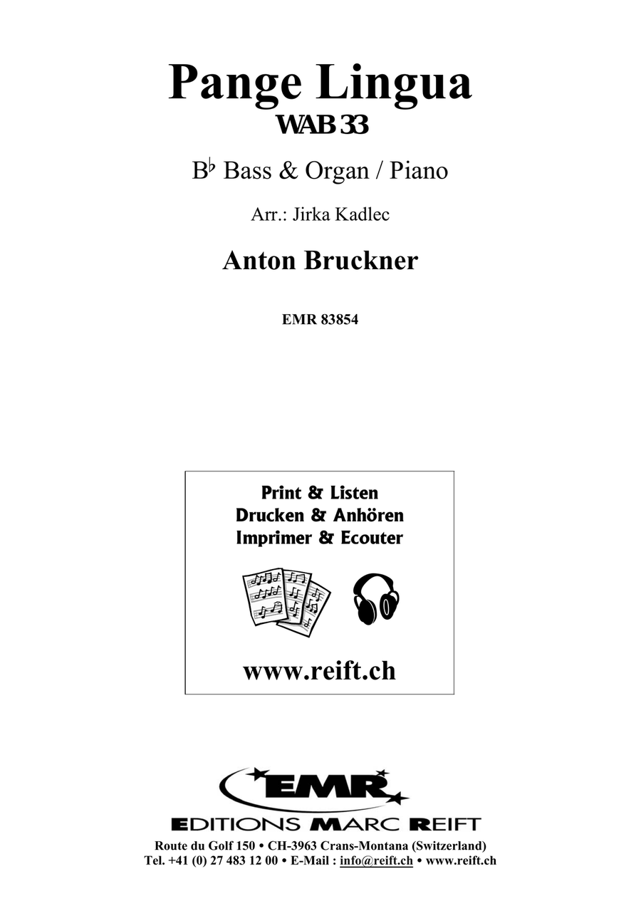 Pange Lingua Pange Lingua Organ scores gallery preview page 2