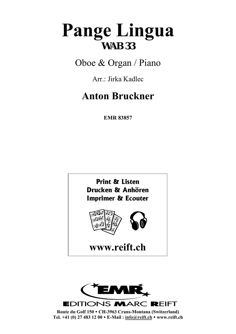 Pange Lingua Pange Lingua Organ scores gallery preview page 2