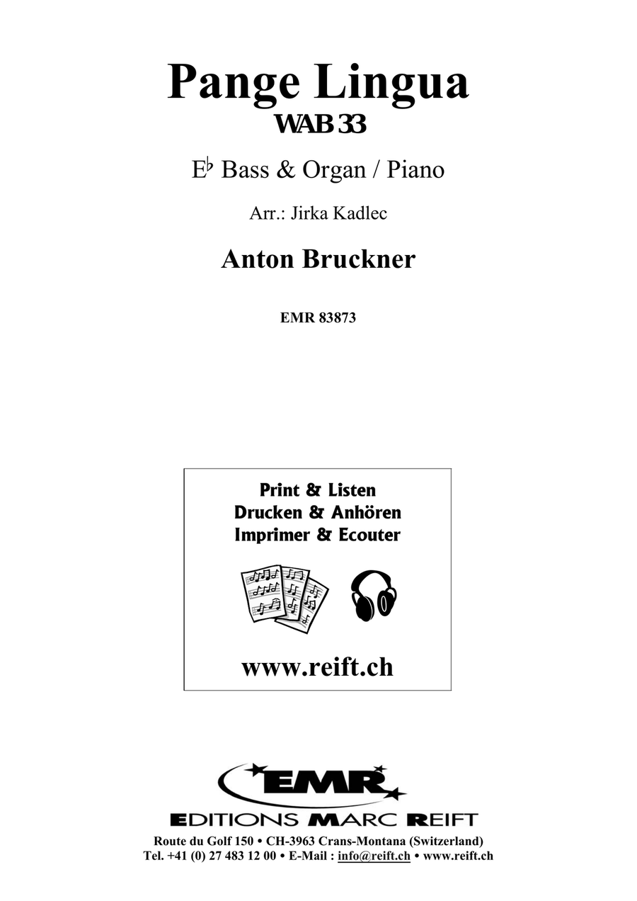 Pange Lingua Pange Lingua Organ scores gallery preview page 2