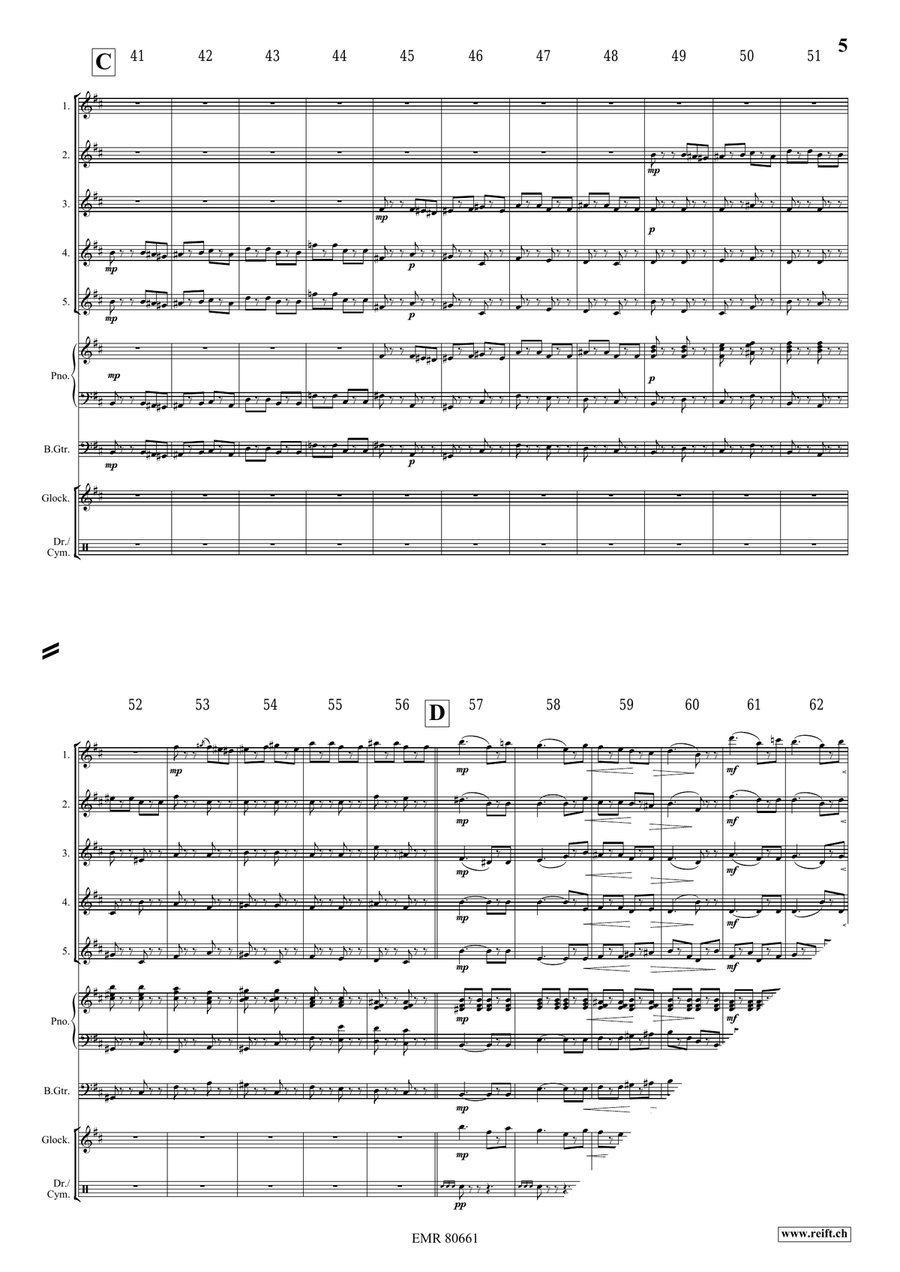 Funeral March Of A Marionette Flute scores gallery preview page 5