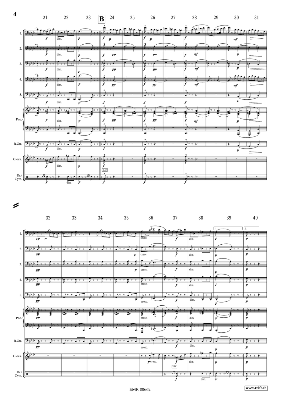 Funeral March Of A Marionette Bassoon scores gallery preview page 4