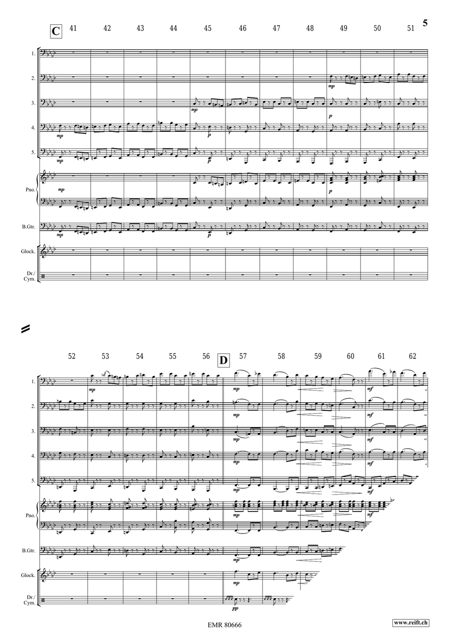 Funeral March Of A Marionette Tuba scores gallery preview page 5