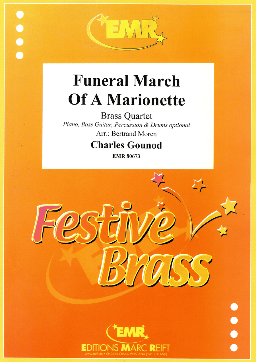 Funeral March Of A Marionette Brass Quartet scores gallery preview page 1