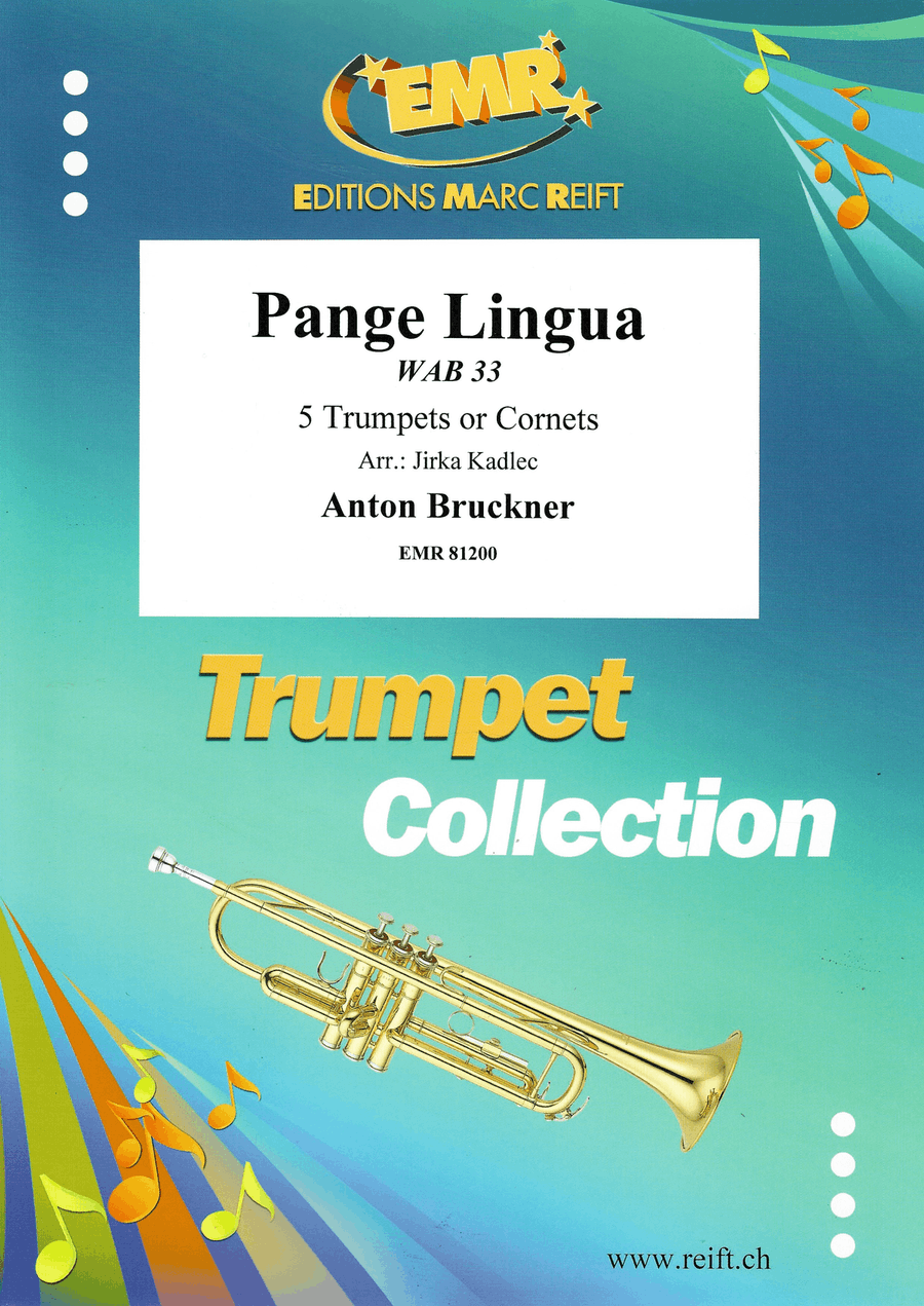 Pange Lingua Pange Lingua Cornet scores gallery preview page 1