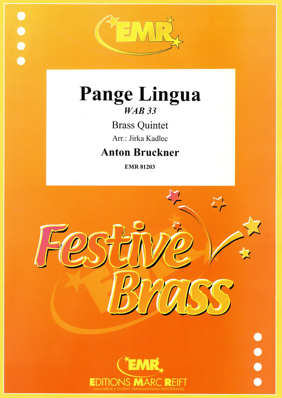 Pange Lingua Pange Lingua Brass Quintet scores gallery preview page 1