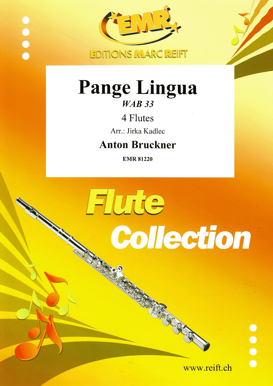 Pange Lingua Pange Lingua Flute Quartet scores gallery preview page 1