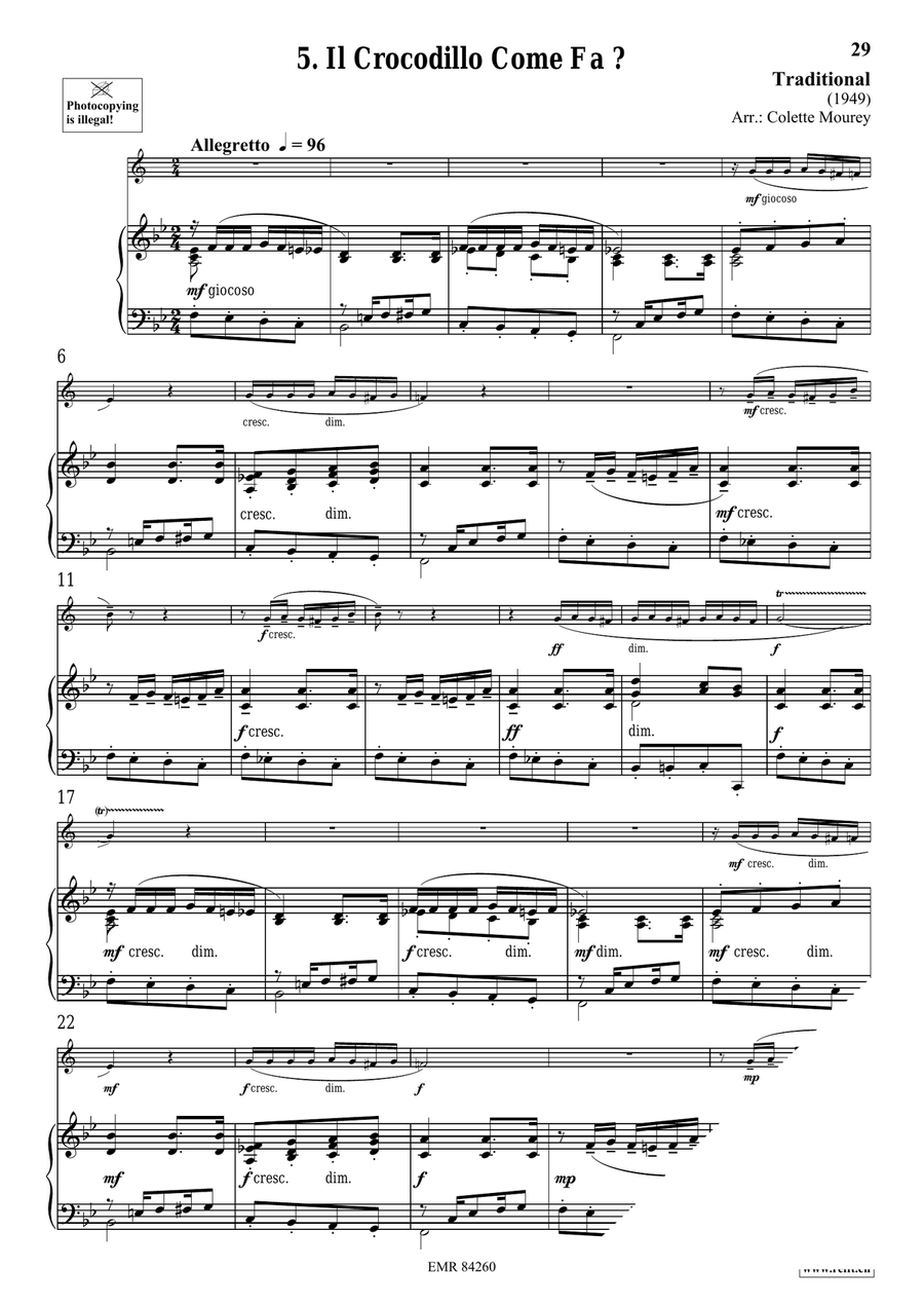 Folk Songs From Italy Folk Songs From Italy Cornet scores gallery preview page 3