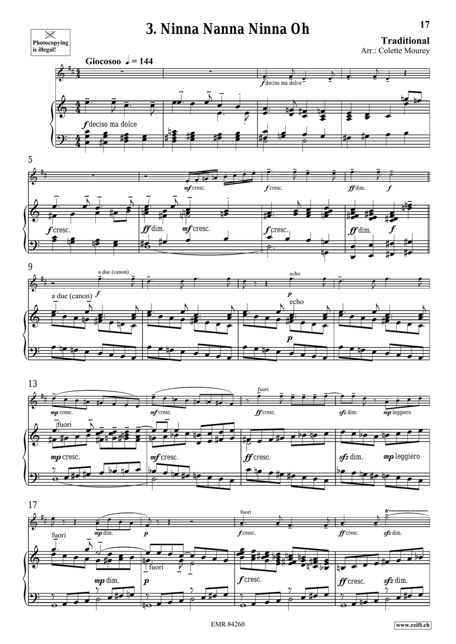 Folk Songs From Italy Folk Songs From Italy Cornet scores gallery preview page 8