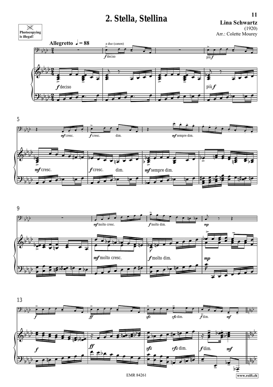 Folk Songs From Italy Folk Songs From Italy Organ scores gallery preview page 6