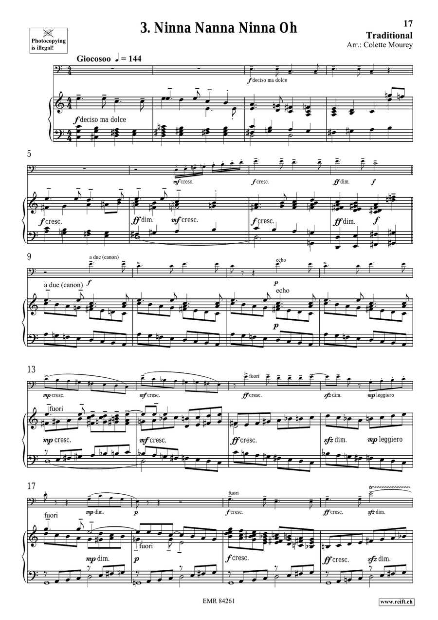 Folk Songs From Italy Folk Songs From Italy Organ scores gallery preview page 8