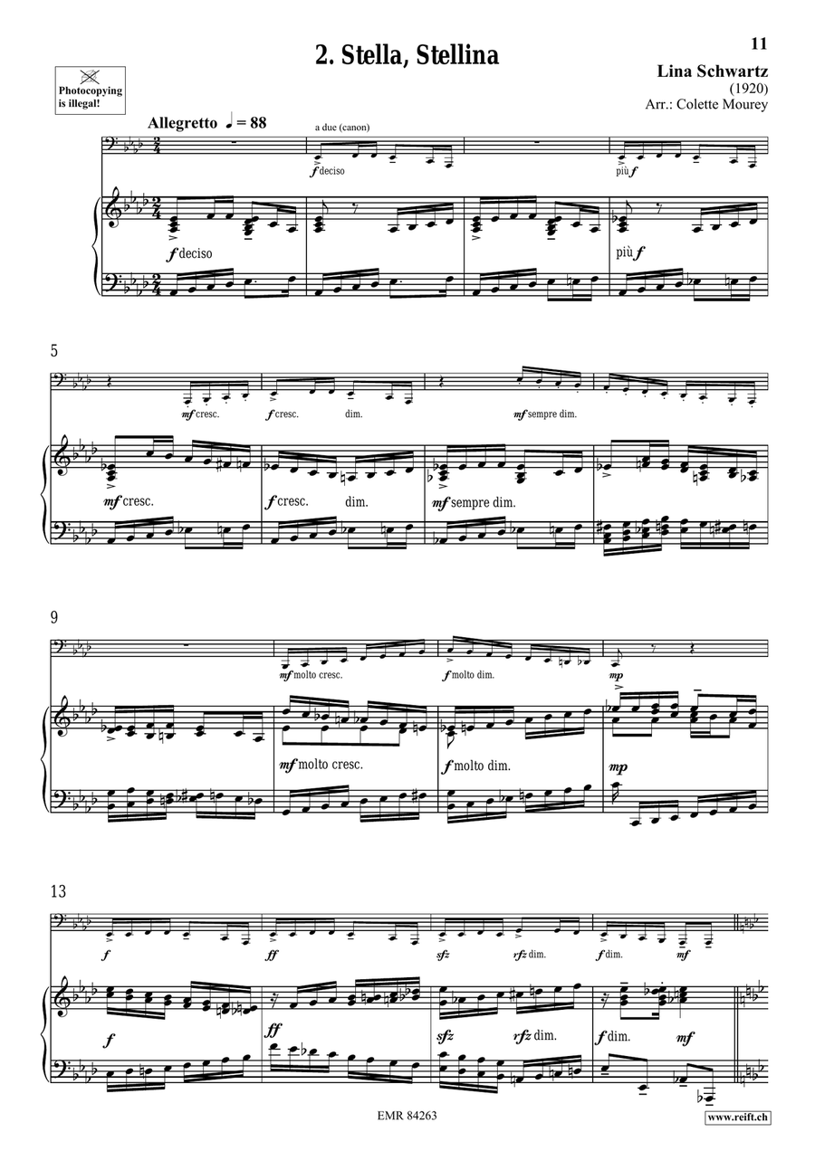Folk Songs From Italy Folk Songs From Italy Tuba scores gallery preview page 6