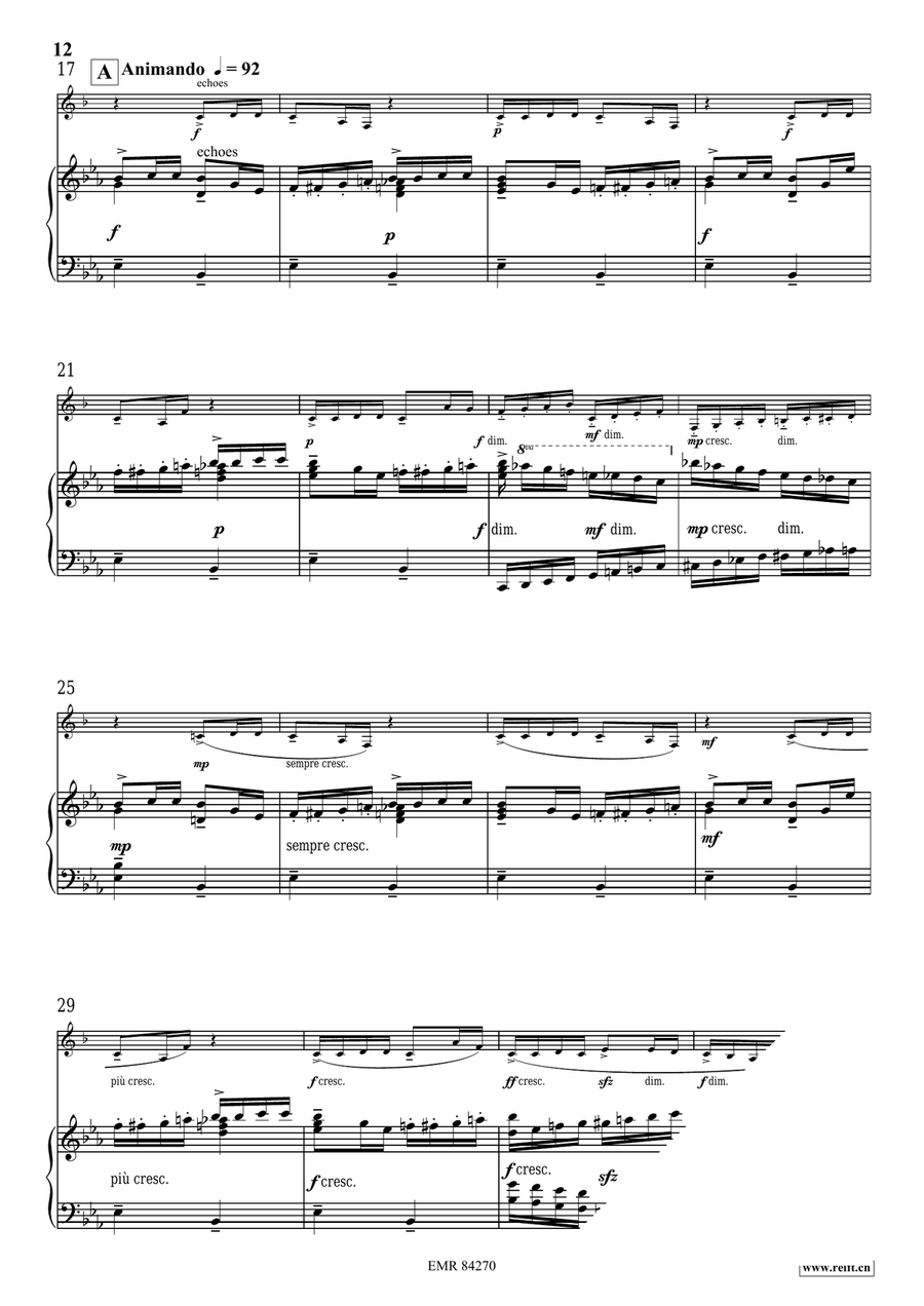Folk Songs From Italy Folk Songs From Italy Bass Clarinet scores gallery preview page 7