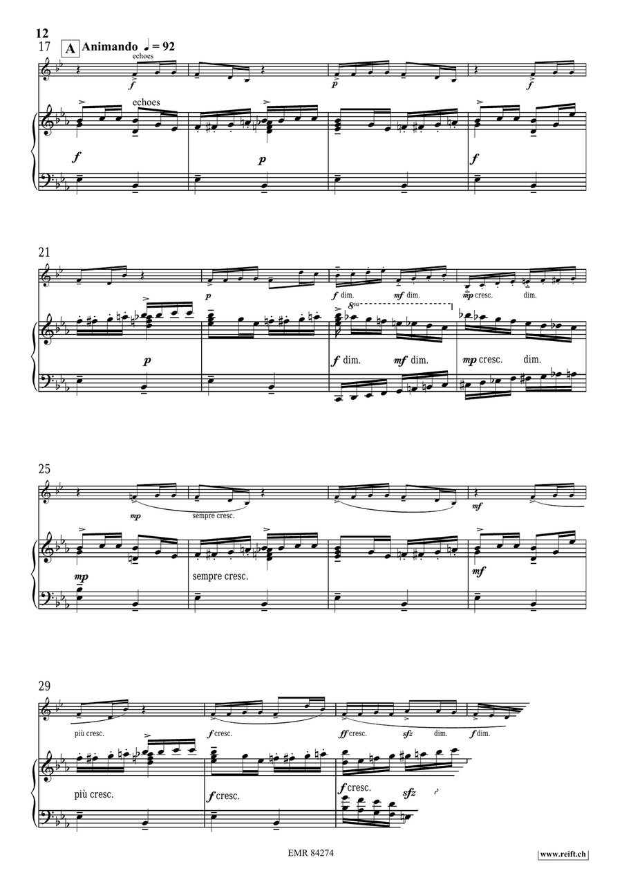 Folk Songs From Italy Folk Songs From Italy Horn scores gallery preview page 7