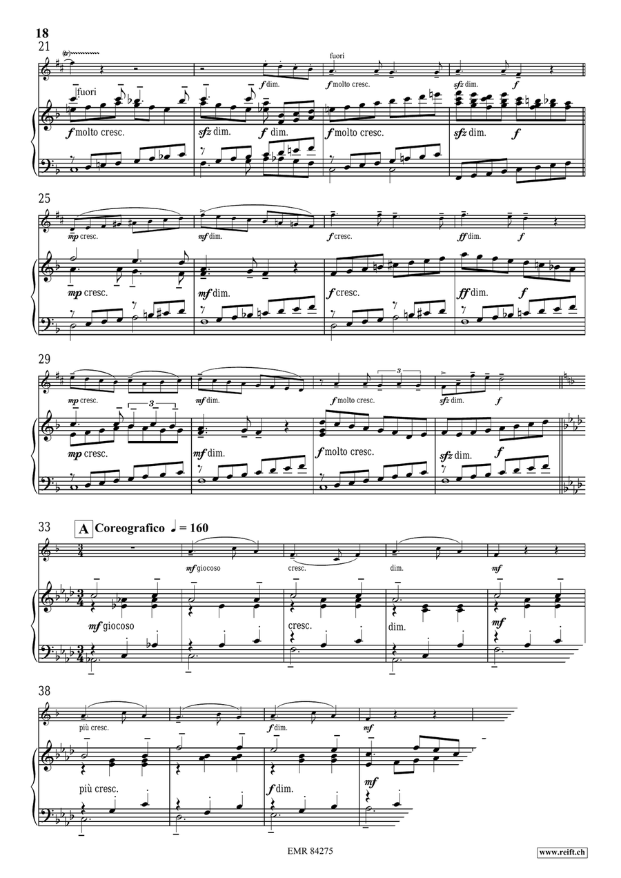 Folk Songs From Italy Folk Songs From Italy Horn scores gallery preview page 9